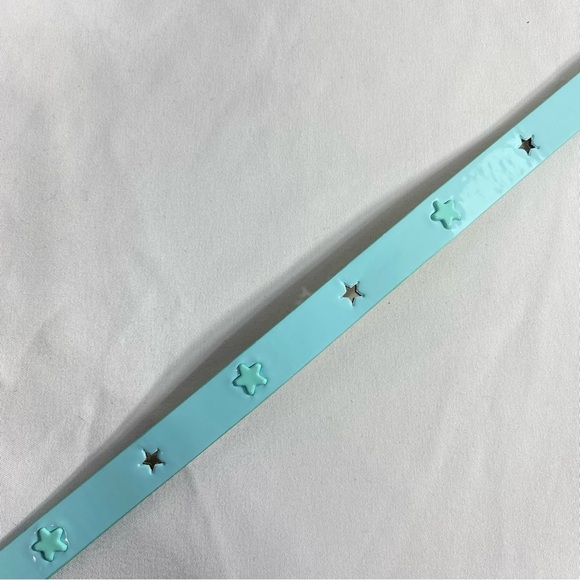 Cat & Jack Kid’s Stars Mint Colored Belt - Picture 5 of 5